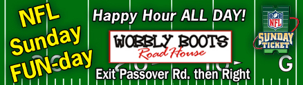 NFL Sunday FUN-Day: Happy Hour ALL DAY + 60 Cent Wings