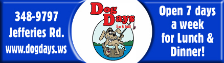 Dog Days NOW open 7 Days a Week