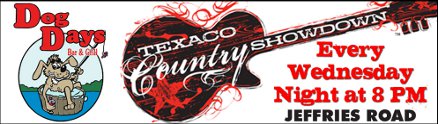 Texaco Country Showdown Every Wednesday at Dog Days