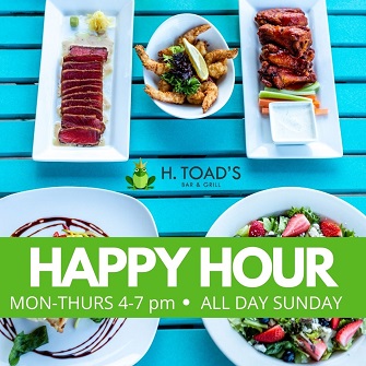 Toads Happy Hour